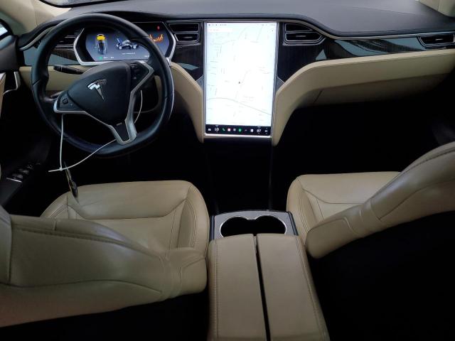 5YJSA1CG9DFP11305 - 2013 TESLA MODEL S BLUE photo 8