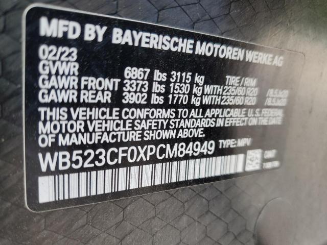 WB523CF0XPCM84949 - 2023 BMW IX XDRIVE50 Boz foto 13