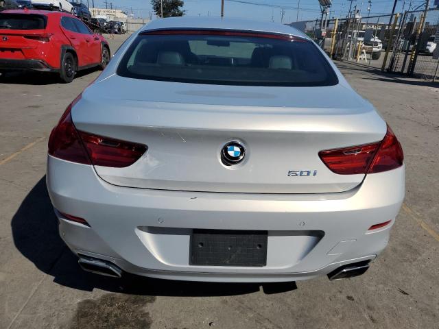 WBA6B2C57DDG66830 - 2013 BMW 650 I SILVER photo 6