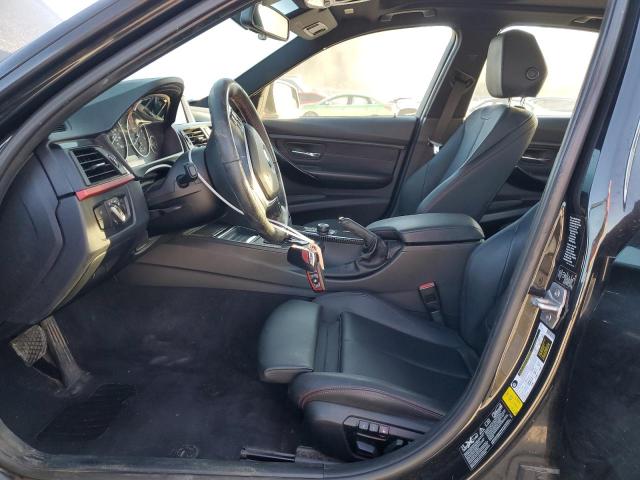 WBA3B9C5XDF585320 - 2013 BMW 335 XI BLACK photo 7