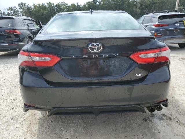 4T1B11HK7KU181249 - 2019 TOYOTA CAMRY L BLACK photo 6