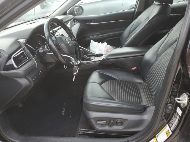 4T1B11HK7KU181249 - 2019 TOYOTA CAMRY L BLACK photo 7