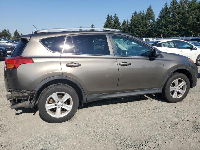 2T3RFREVXEW166138 - 2014 TOYOTA RAV4 XLE GRAY photo 3