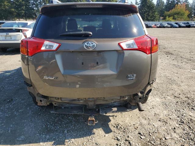 2T3RFREVXEW166138 - 2014 TOYOTA RAV4 XLE GRAY photo 6