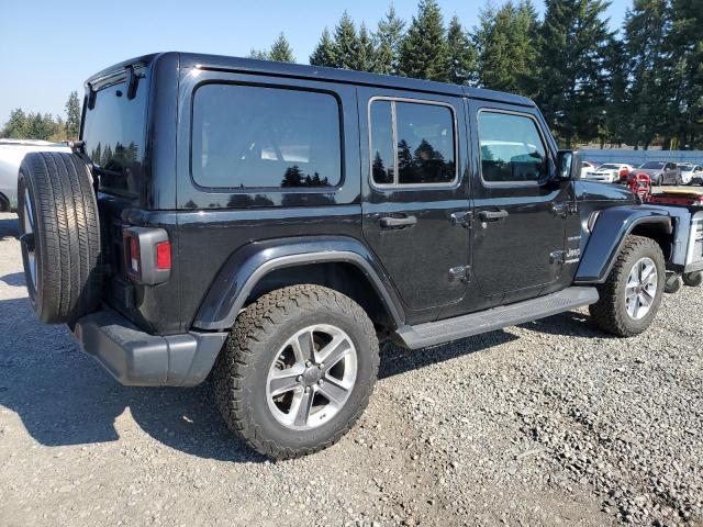 1C4HJXEN0LW109430 - 2020 JEEP WRANGLER UNLIMITED SAHARA BLACK photo 3