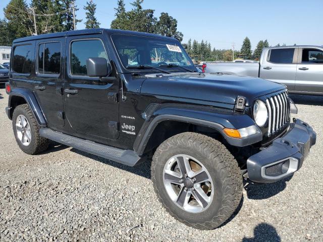 1C4HJXEN0LW109430 - 2020 JEEP WRANGLER UNLIMITED SAHARA BLACK photo 4