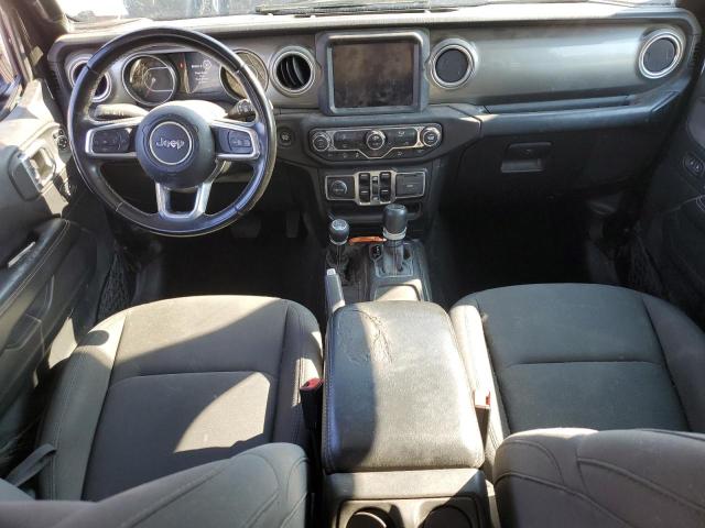 1C4HJXEN0LW109430 - 2020 JEEP WRANGLER UNLIMITED SAHARA BLACK photo 8