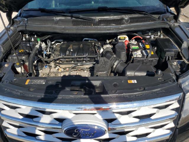 1FM5K8D85JGC83305 - 2018 FORD EXPLORER XLT Czarny zdjęcie 12