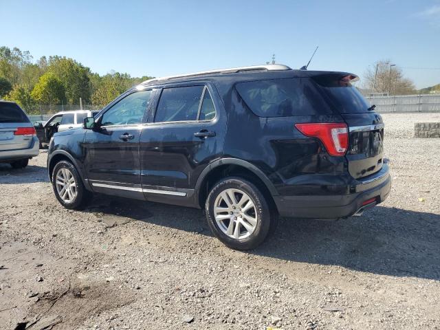1FM5K8D85JGC83305 - 2018 FORD EXPLORER XLT Czarny zdjęcie 2