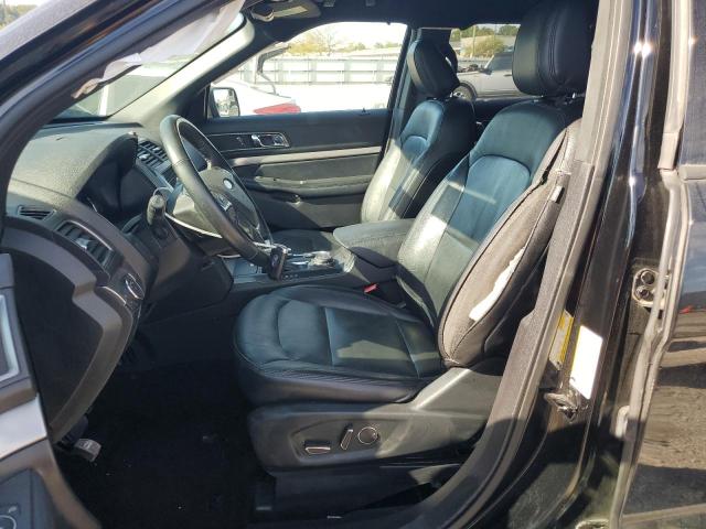 1FM5K8D85JGC83305 - 2018 FORD EXPLORER XLT Czarny zdjęcie 7