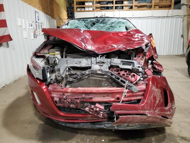 2FMDK4AK5DBA74906 - 2013 FORD EDGE SPORT RED photo 5