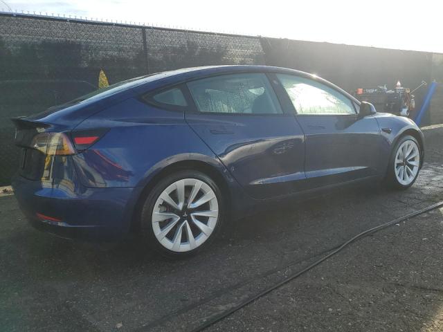 5YJ3E1EA4PF451210 - 2023 TESLA MODEL 3 BLUE photo 3