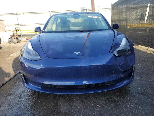 5YJ3E1EA4PF451210 - 2023 TESLA MODEL 3 BLUE photo 5
