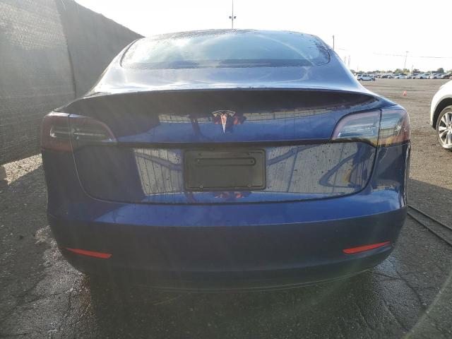 5YJ3E1EA4PF451210 - 2023 TESLA MODEL 3 BLUE photo 6