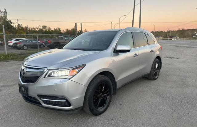 5FRYD4H81EB501026 - 2014 ACURA MDX ADVANCE 银色 照片 2