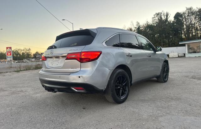 5FRYD4H81EB501026 - 2014 ACURA MDX ADVANCE 银色 照片 4