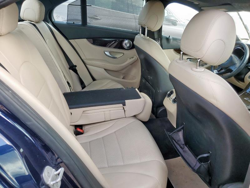 55SWF4KB8FU014056 - 2015 MERZ C 300 4MATIC BLUE photo 10