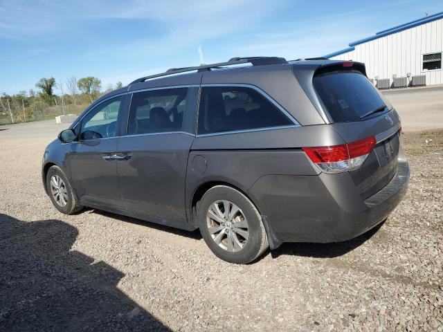 5FNRL5H61HB013180 - 2017 HONDA ODYSSEY EXL GRAY photo 2