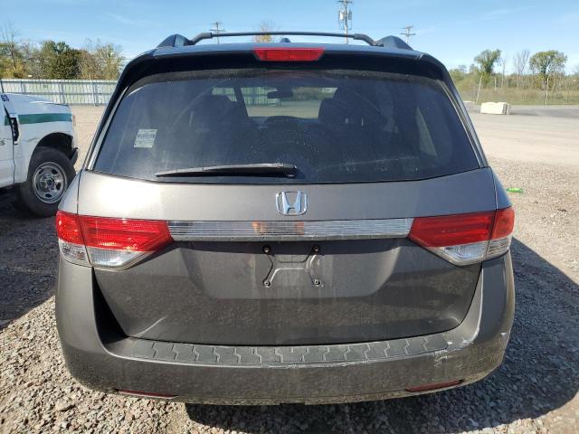 5FNRL5H61HB013180 - 2017 HONDA ODYSSEY EXL GRAY photo 6