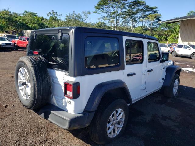 1C4HJXDN5PW698059 - 2023 JEEP WRANGLER SPORT თეთრი ფოტო 3