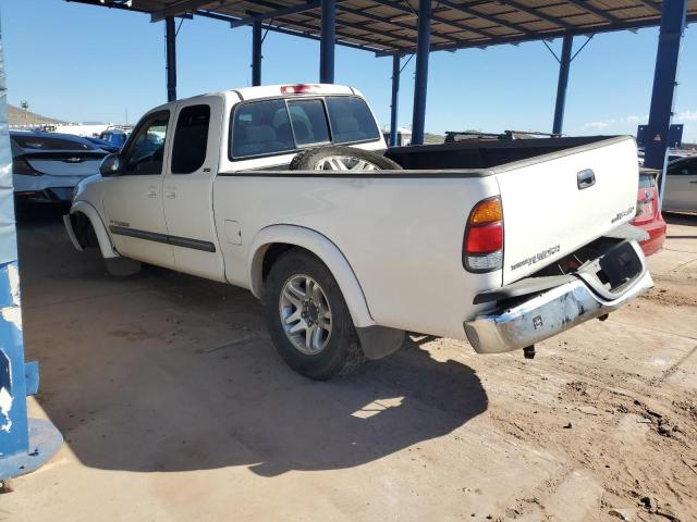 5TBBT44173S438535 - 2003 TOYOTA TUNDRA ACCESS CAB SR5 WHITE photo 2