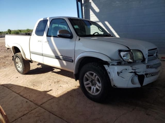 5TBBT44173S438535 - 2003 TOYOTA TUNDRA ACCESS CAB SR5 WHITE photo 4