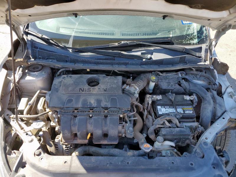3N1AB7AP5KY210253 - 2019 NISSAN SENTRA S SILVER photo 11