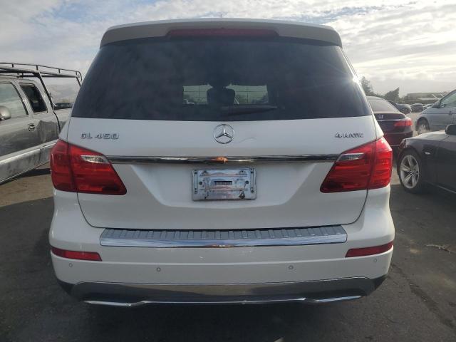 4JGDF6EEXFA469229 - 2015 MERCEDES-BENZ GL 450 4MATIC WHITE photo 6