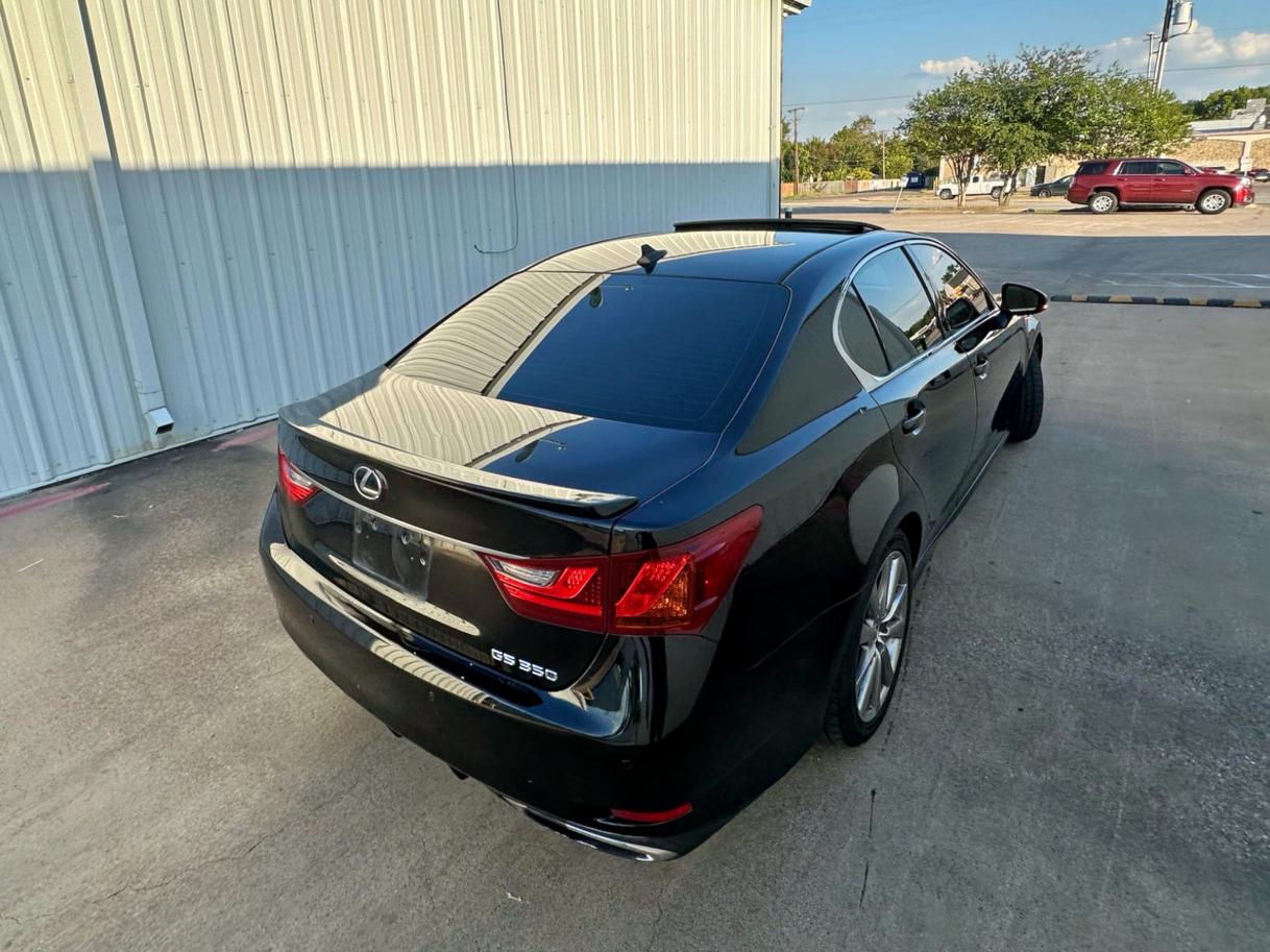 JTHBE1BL4D5012599 - 2013 LEXUS GS 350 Schwarz Foto 4