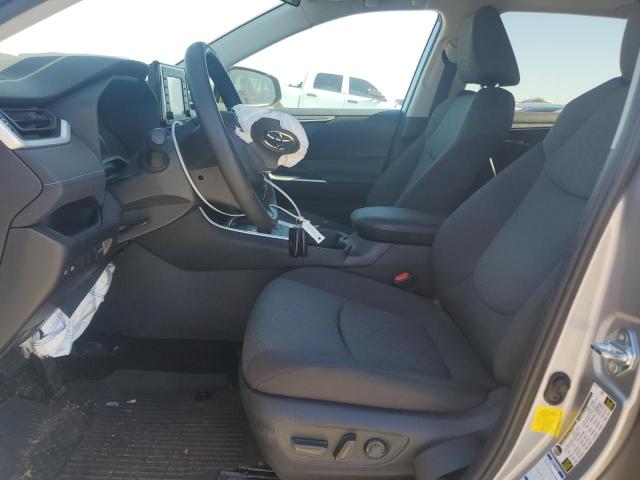 4T3RWRFV0MU040724 - 2021 TOYOTA RAV4 XLE SILVER photo 7