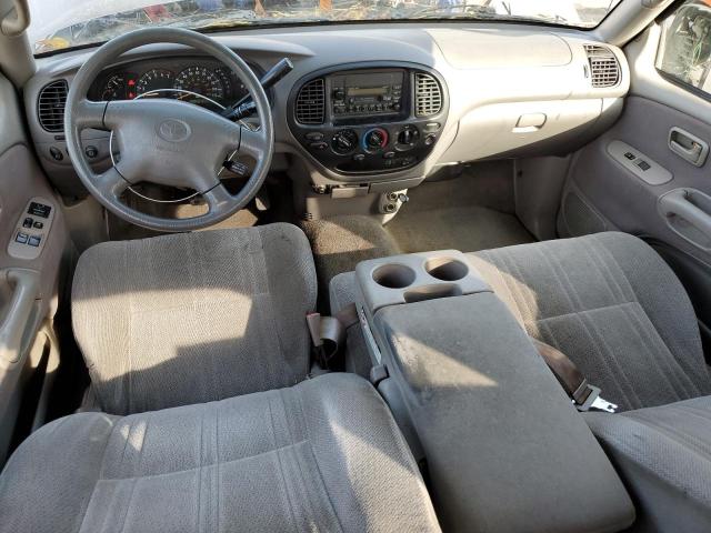 5TBRT34181S131252 - 2001 TOYOTA TUNDRA ACCESS CAB ნაცრისფერი ფოტო 8