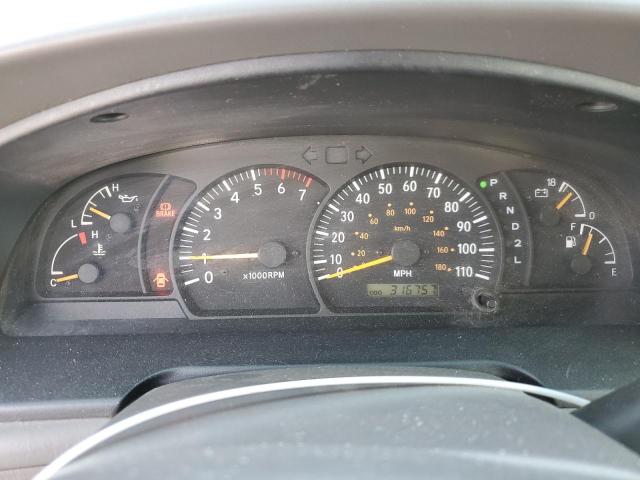 5TBRT34181S131252 - 2001 TOYOTA TUNDRA ACCESS CAB ნაცრისფერი ფოტო 9