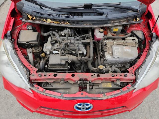 JTDKDTB36D1556657 - 2013 TOYOTA PRIUS C Rot Foto 11