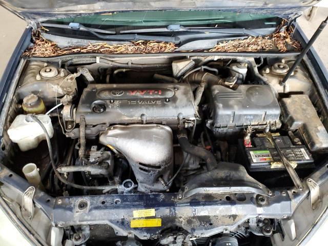 4T1BE32K83U156144 - 2003 TOYOTA CAMRY LE ლურჯი ფოტო 11