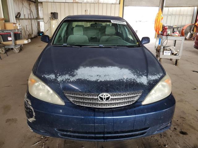 4T1BE32K83U156144 - 2003 TOYOTA CAMRY LE ლურჯი ფოტო 5