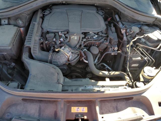 4JGDA5HB2DA105734 - 2013 MERCEDES-BENZ ML 350 4MATIC GRAY photo 11