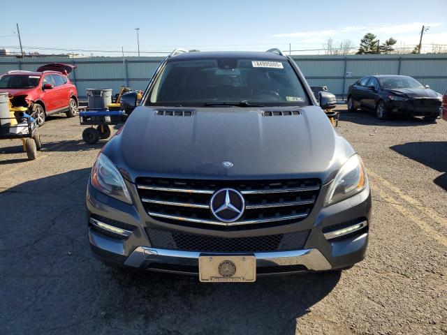 4JGDA5HB2DA105734 - 2013 MERCEDES-BENZ ML 350 4MATIC GRAY photo 5