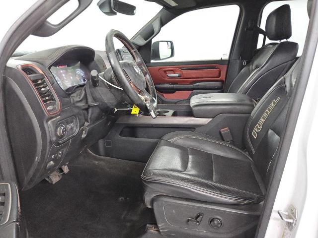 1C6SRFLT0KN903284 - 2019 RAM 1500 REBEL WHITE photo 7