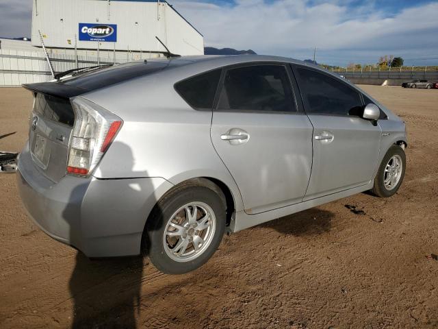 JTDKN3DU4B5346776 - 2011 TOYOTA PRIUS SILVER photo 3