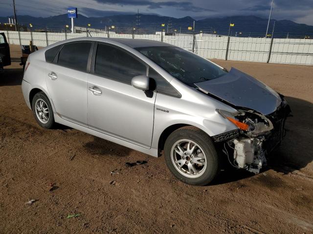 JTDKN3DU4B5346776 - 2011 TOYOTA PRIUS SILVER photo 4