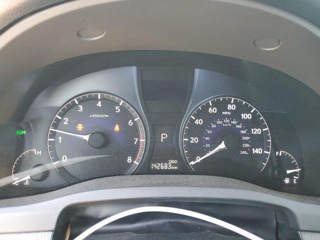 2T2BK1BA9DC188782 - 2013 LEXUS RX 350 BASE Արծաթագույն լուսանկար 9