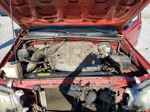 5TFJU4GN1DX050288 - 2013 TOYOTA TACOMA DOUBLE CAB PRERUNNER RED photo 11