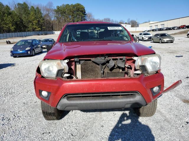 5TFJU4GN1DX050288 - 2013 TOYOTA TACOMA DOUBLE CAB PRERUNNER RED photo 5