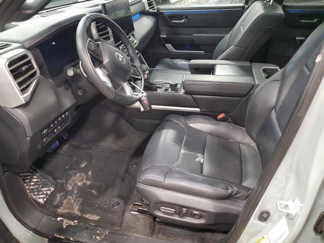 5TFNA5DB5RX139136 - 2024 TOYOTA TUNDRA CREWMAX PLATINUM GRAY photo 7