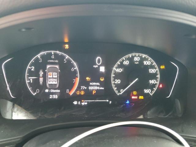 2HGFE2F53NH582562 - 2022 HONDA CIVIC SPORT GRAY photo 9