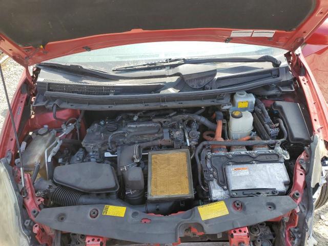 JTDKN3DU9C1612866 - 2012 TOYOTA PRIUS 红色 照片 12