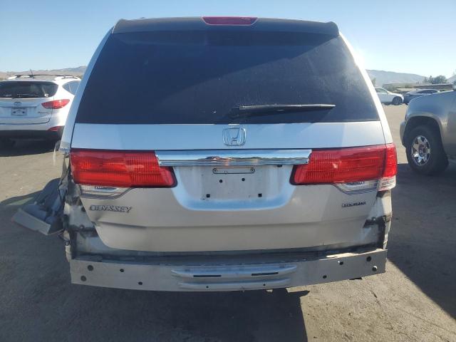 5FNRL3H96AB027502 - 2010 HONDA ODYSSEY TOURING SILVER photo 6