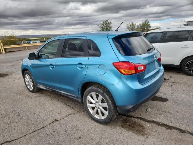 4A4AP3AUXDE018459 - 2013 MITSUBISHI OUTLANDER ES BLUE photo 2
