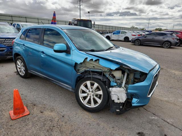 4A4AP3AUXDE018459 - 2013 MITSUBISHI OUTLANDER ES BLUE photo 4