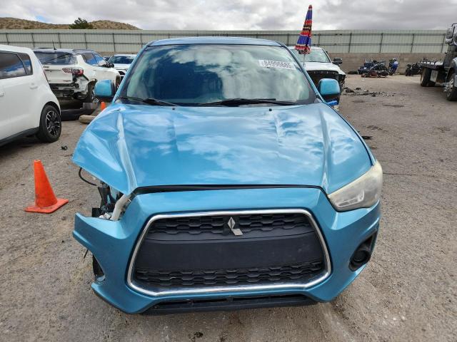 4A4AP3AUXDE018459 - 2013 MITSUBISHI OUTLANDER ES BLUE photo 5